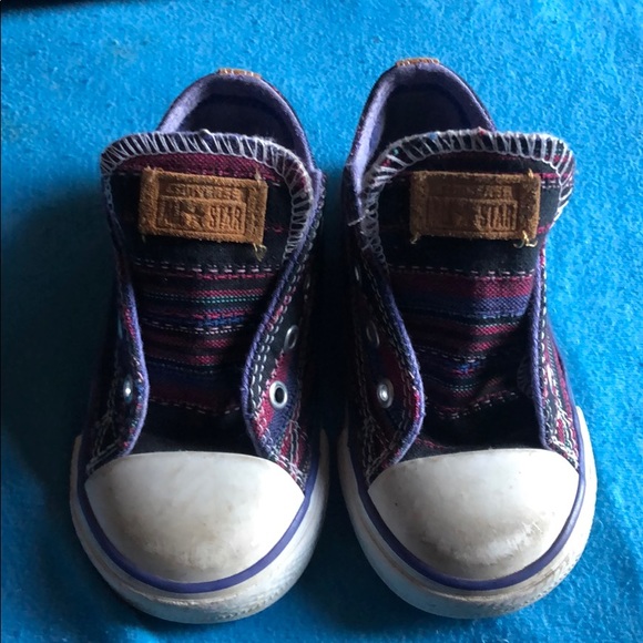 Converse Other - Rad little girls Converse All Stars size 8